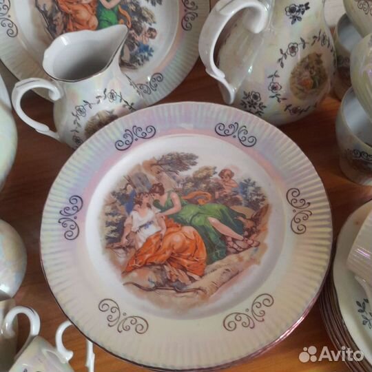 Чайно кофейный сервиз гдр на 8 персон