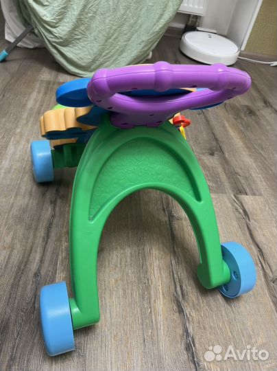 Ходунки каталка Fisher price ученый щенок