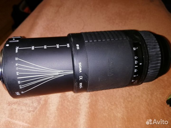 Объектив для Canon ef Sigma DL 75-300 mm 4.5-5.6