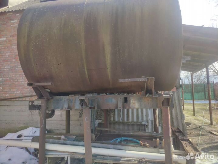 Бочка металлическая