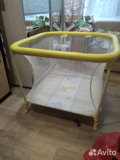 Большой детский манеж бу