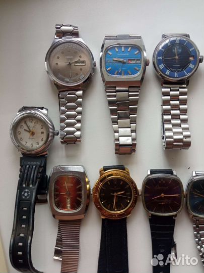 Часы СССР разные