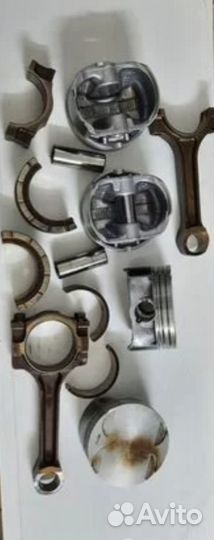 Остатки поршневой группы