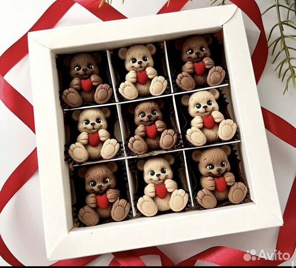 Шоколадные конфеты ручной работы