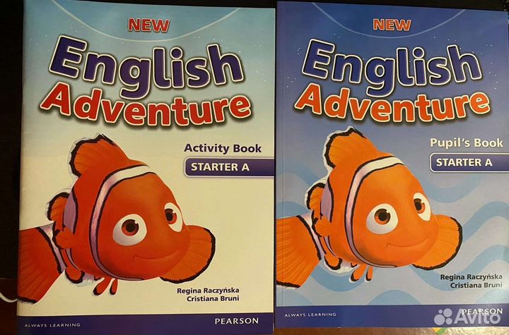 Учебники Fly High 1 и New English Adventure