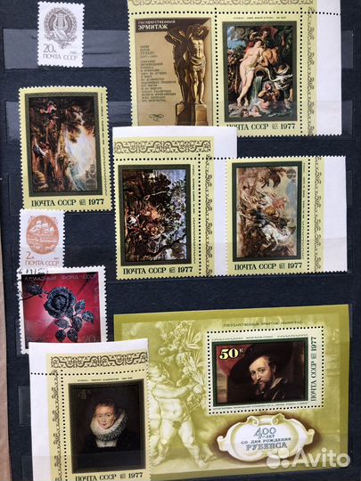 Наборы марок разных стран