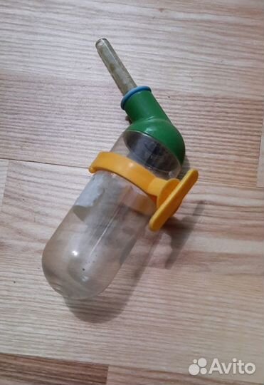 Колесо, шампунь и поилка для хомяка