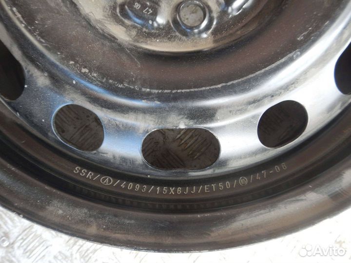 Диск колесный стальной R15 5*114,3 j6,0 ET50 DIA67