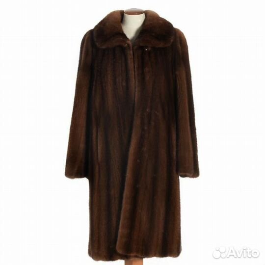 Норковая шуба Juicy couture saga mink коричневый