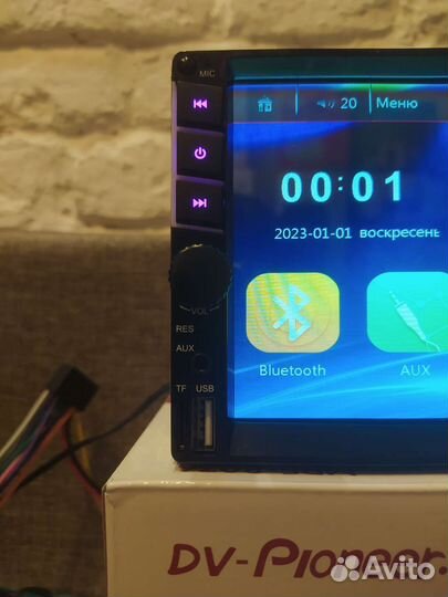 Магнитолы 1дин сенсорные