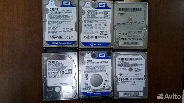 Продам жесткий диск IDE и SATA 2,5