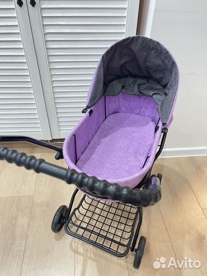 Коляска для кукол с сумкой