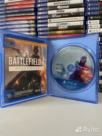 Battlefield 5 ps4 диск