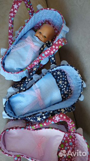 Люлька -переноска с постелькой