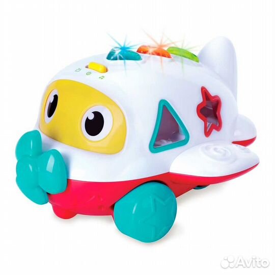 Развивающая игрушка Самолетик Жирафики 451370