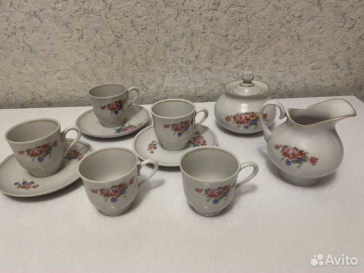 Сервиз чайный/кофейный Богдановичский завод