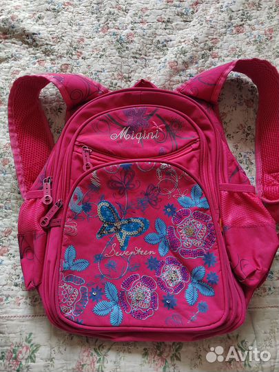 Рюкзак школьный для девочки бу