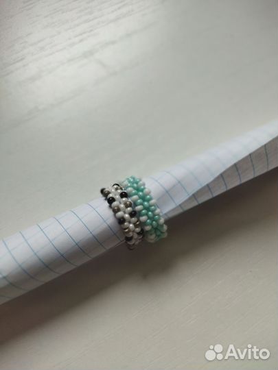 Кольца из бисера