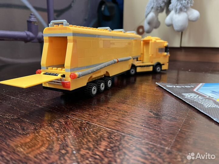 Конструктор пластиковый фура