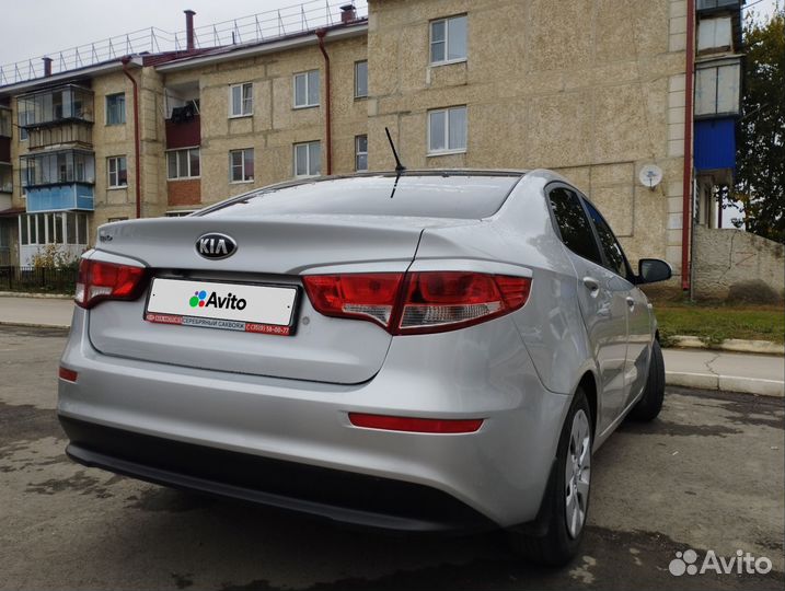 Kia Rio 1.4 МТ, 2016, 93 600 км