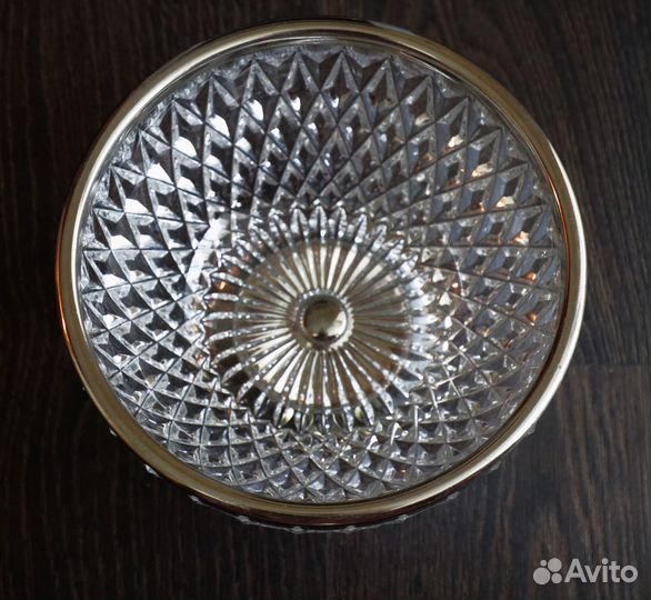 Ваза хрустальная