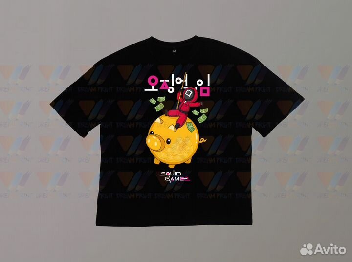 Футболка Игра в кальмара Копилка. Squid Game 2