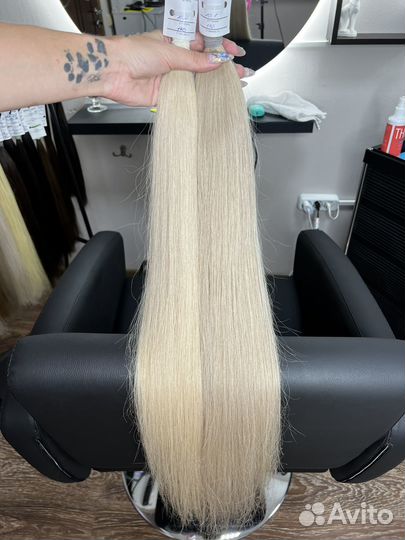 Натуральные волрсы 80 см