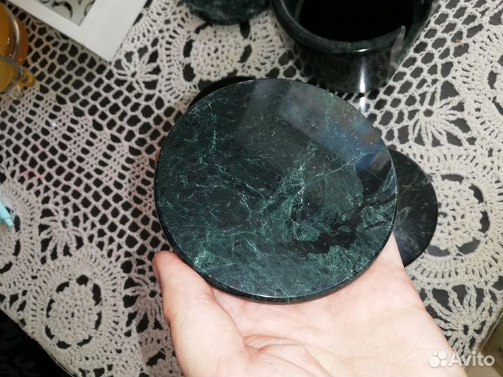 Подставки мрамор (идеальное состояние)