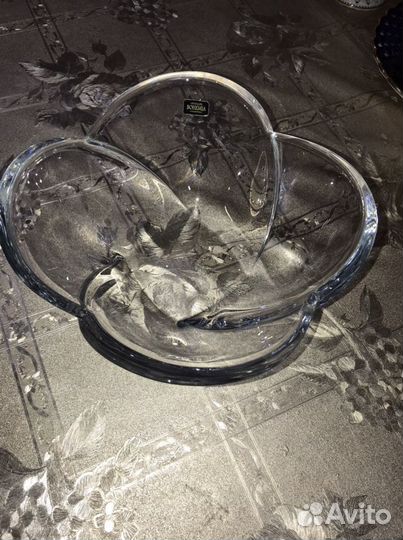 Ваза фруктовниза Bohemia