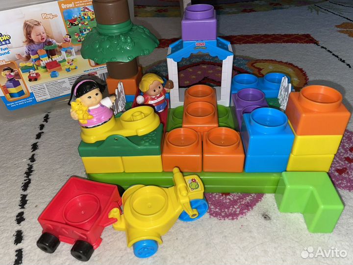 Fisher price конструктор