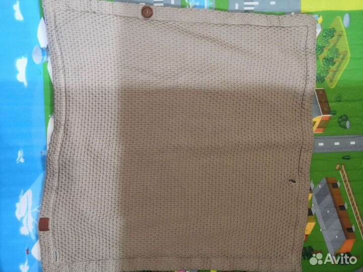 Конверт-плед 2в1 Loom Universal вязаный Капучино