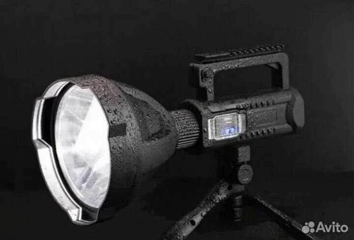 Сверхмощный аккумуляторный фонарь