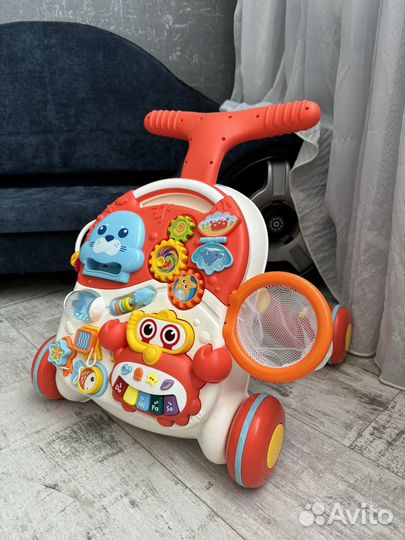 Ходунки каталка детские столик