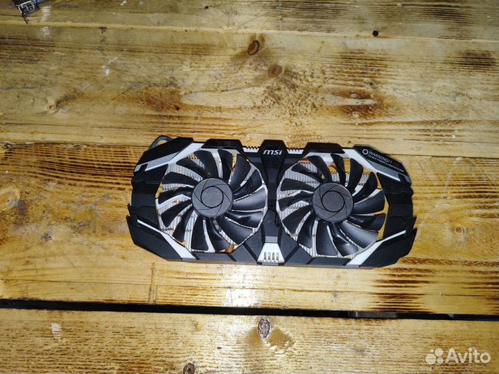 Система охлаждения MSI GTX 1050Ti 1060 1070 1080