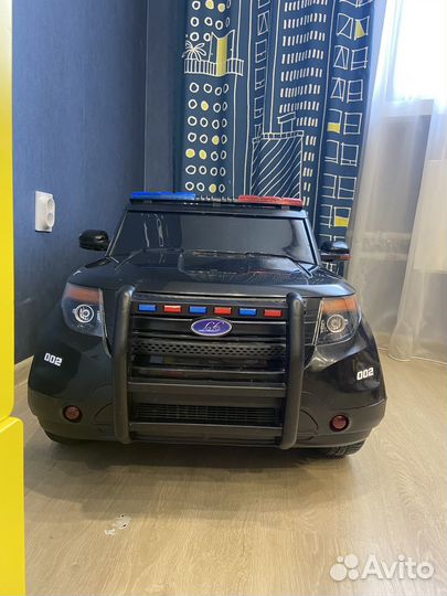 Детский электромобиль Ford explorer police бу