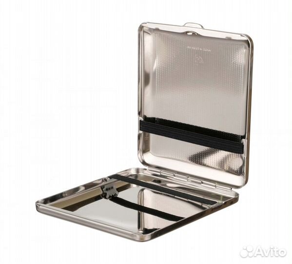 Портсигар Stoll на 18 сигарет, нержавеющая сталь