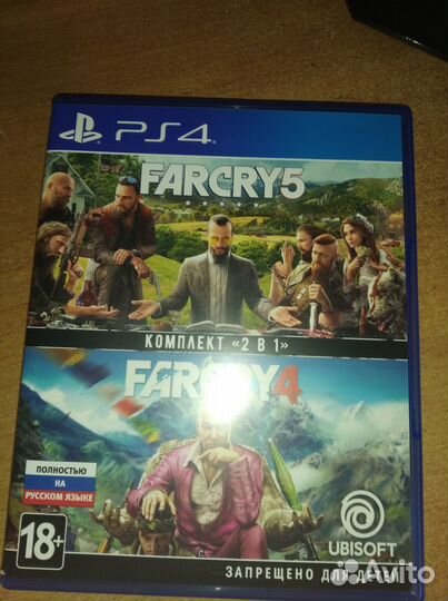 Farcry 5 +Farcry 4 Комплект 2 в 1