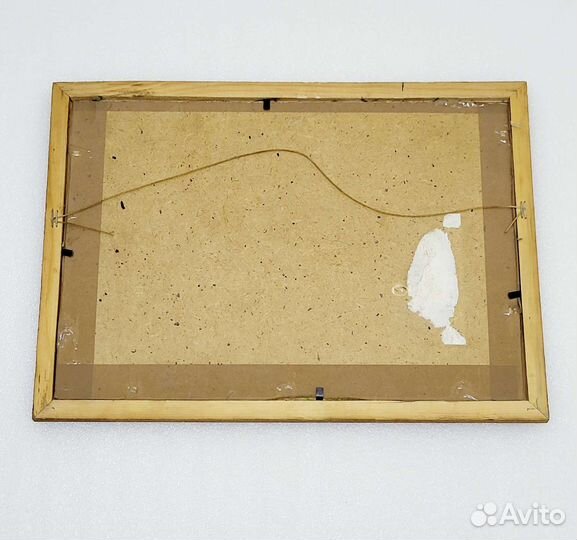 Картина на ткани в рамке