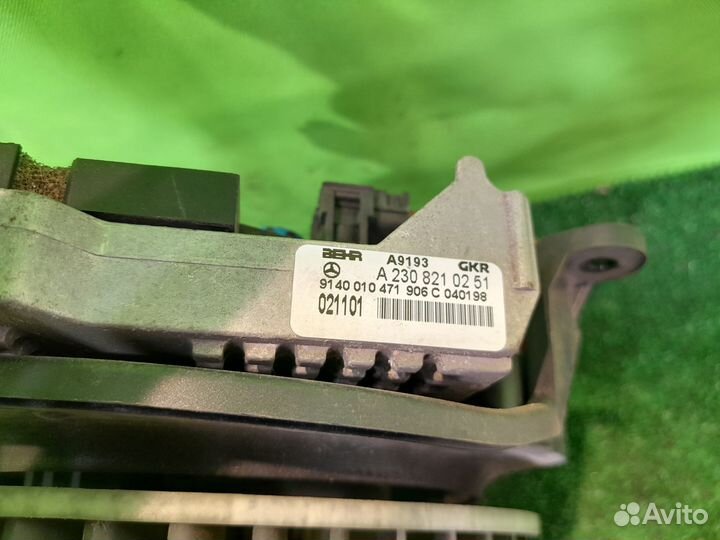 Мотор печки Mercedes E-Class W211