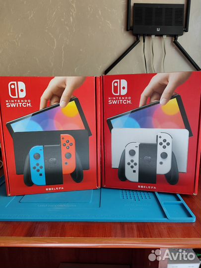 Прошитая Nintendo switch oled чип + 256гб