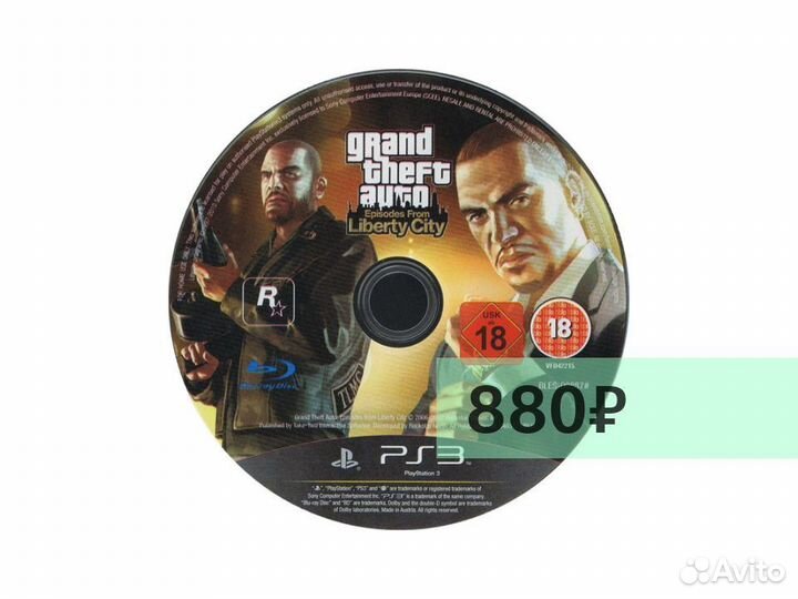 Grand Theft Auto GTA Episodes From Liberty City, б
