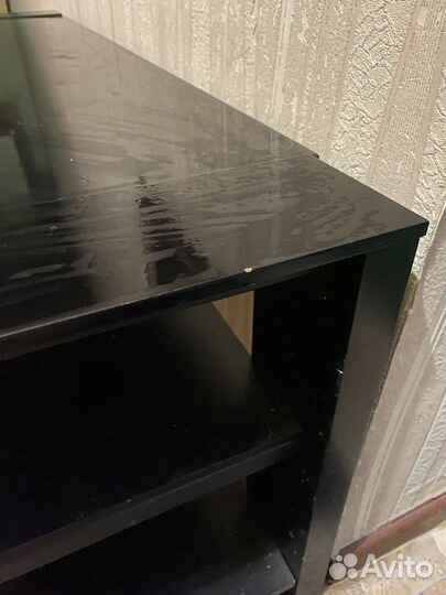 Стеклянная тумба под тв телевизор