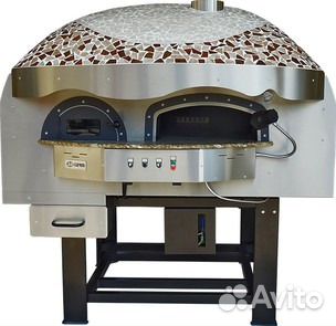 Оборудование кафе. Пицца-печь с вращающимся подом
