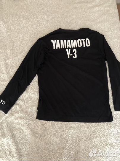 Yohji yamamoto лонгслив Y-3