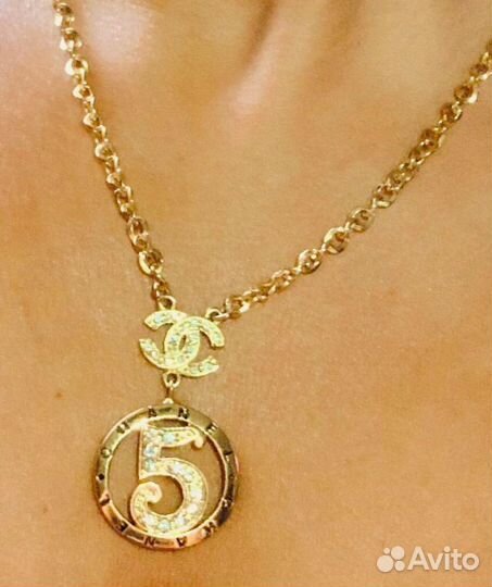 Набор бижутерии колье и серьги