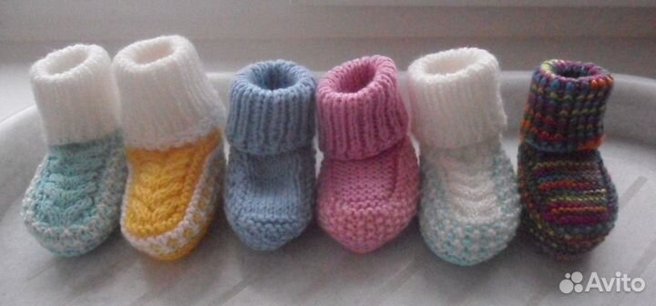 Пинетки для новорожденных