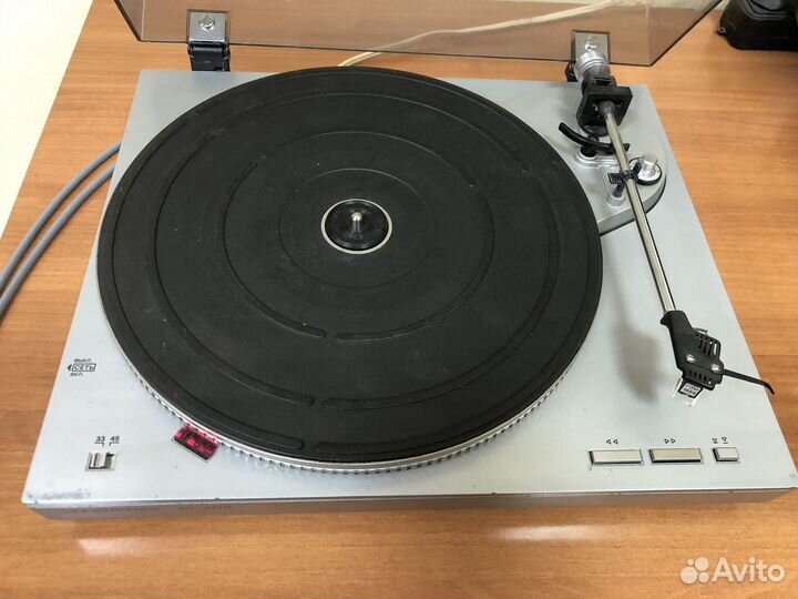 Проигрыватель винила с возвратом тонарма эп-017