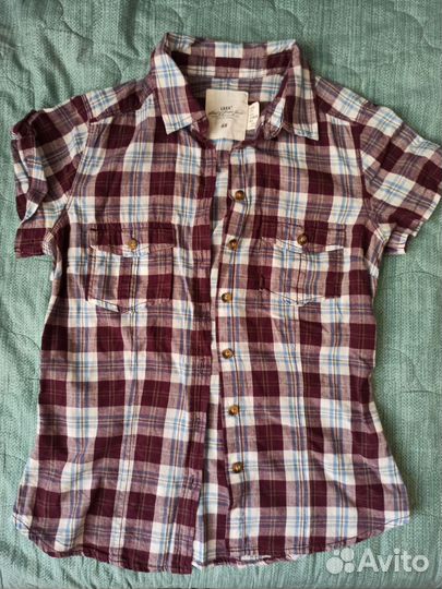 Рубашка женская hm хлопок р. 42