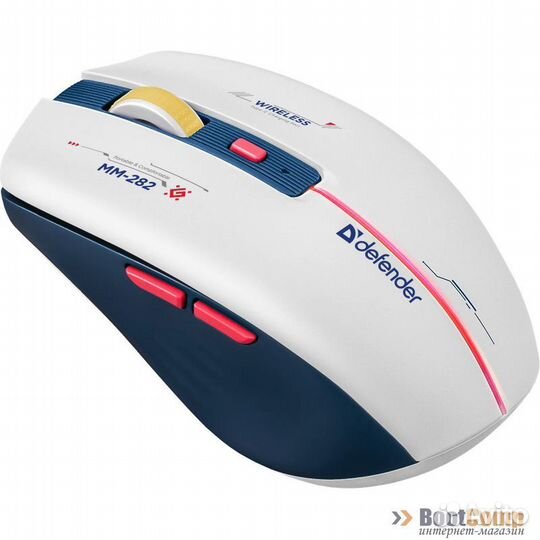 Беспроводная мышь Defender dila MM-282 (52282) бел