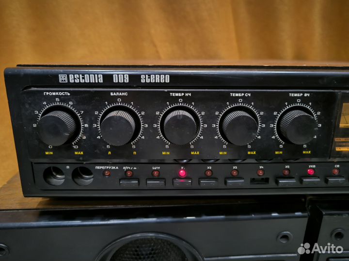 Эстония 009 стерео аудиосистема